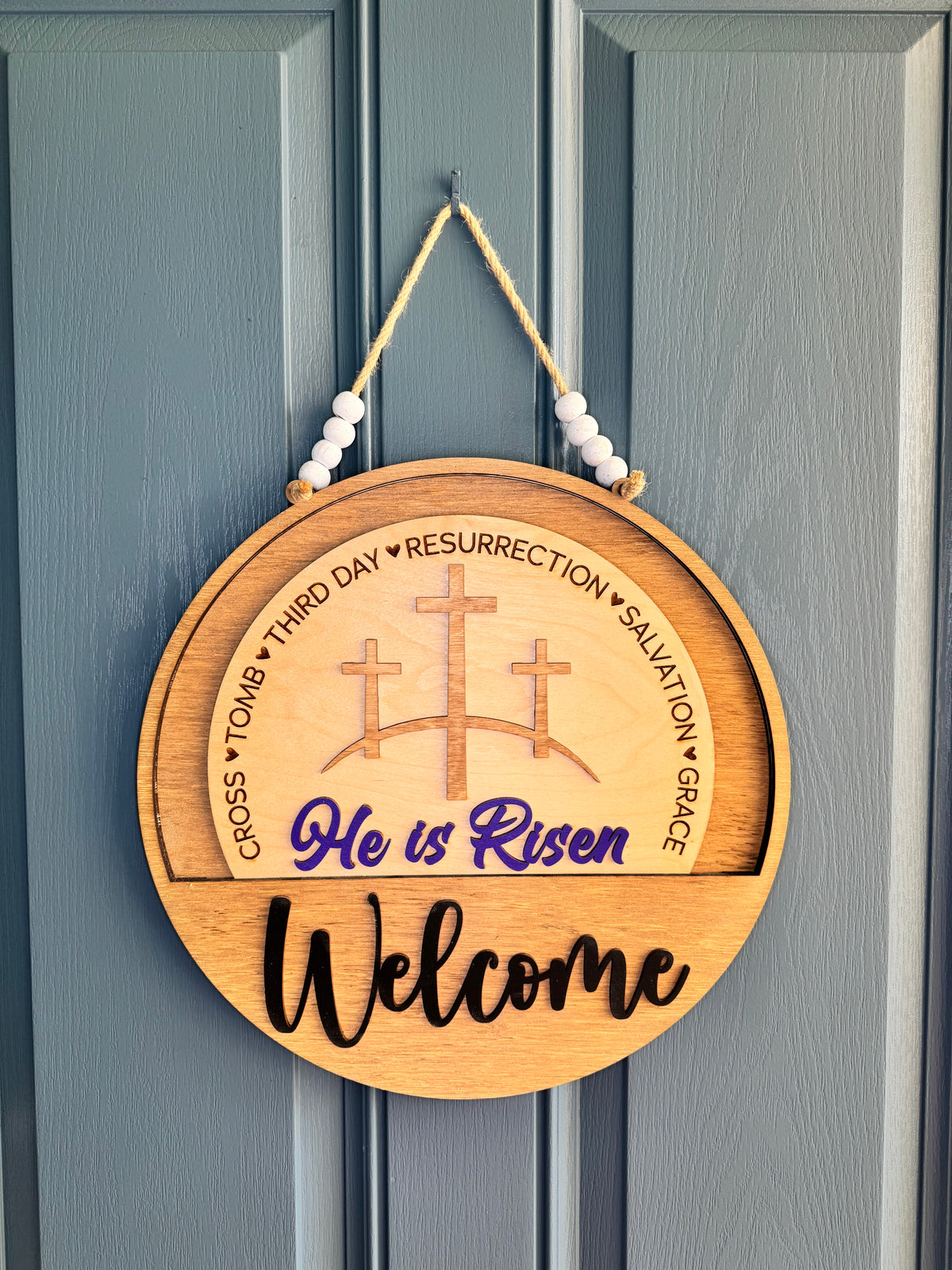 Easter Resurrection Insert for Welcome Sign