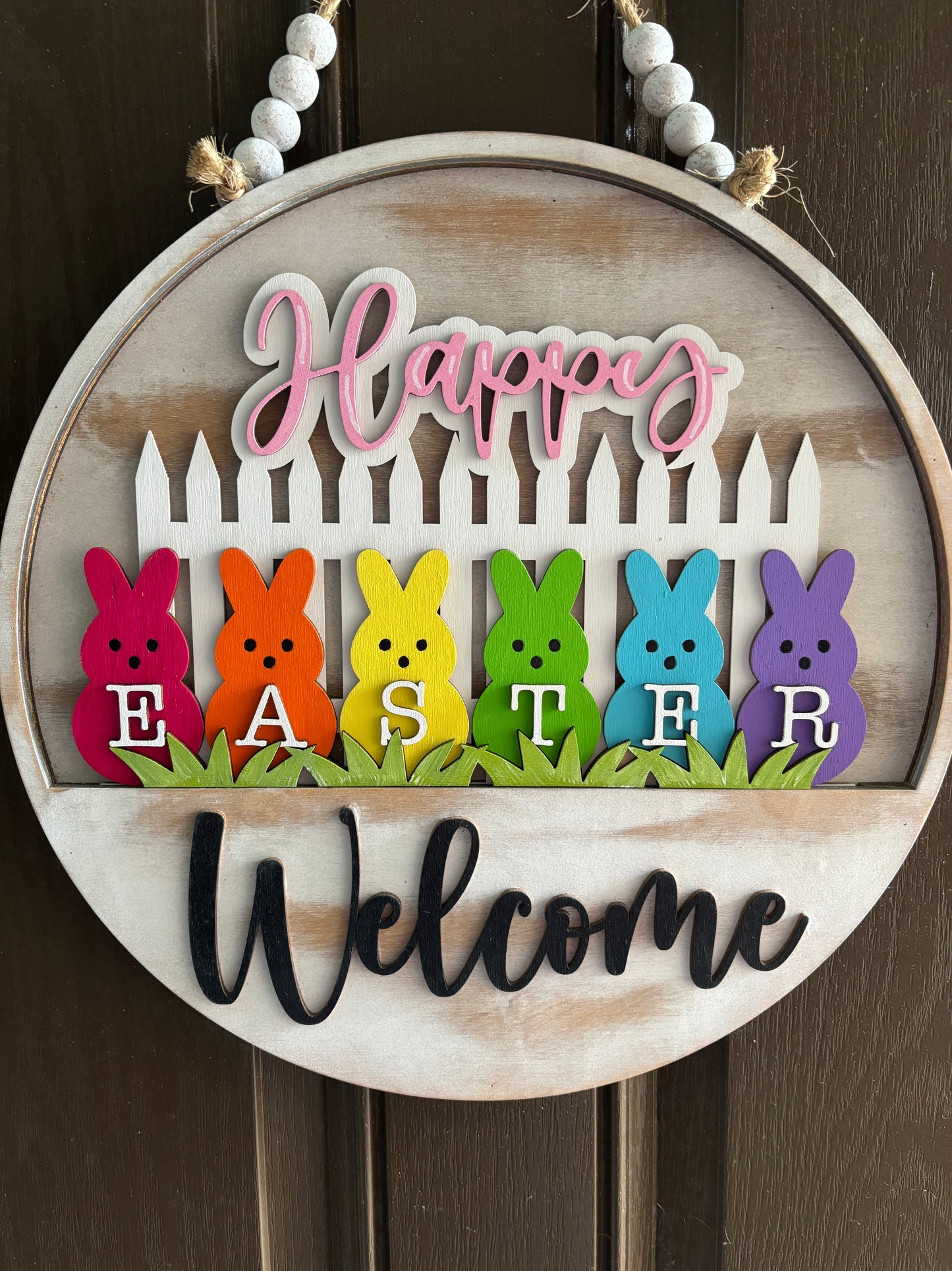 Easter Peeps Insert for Welcome Sign