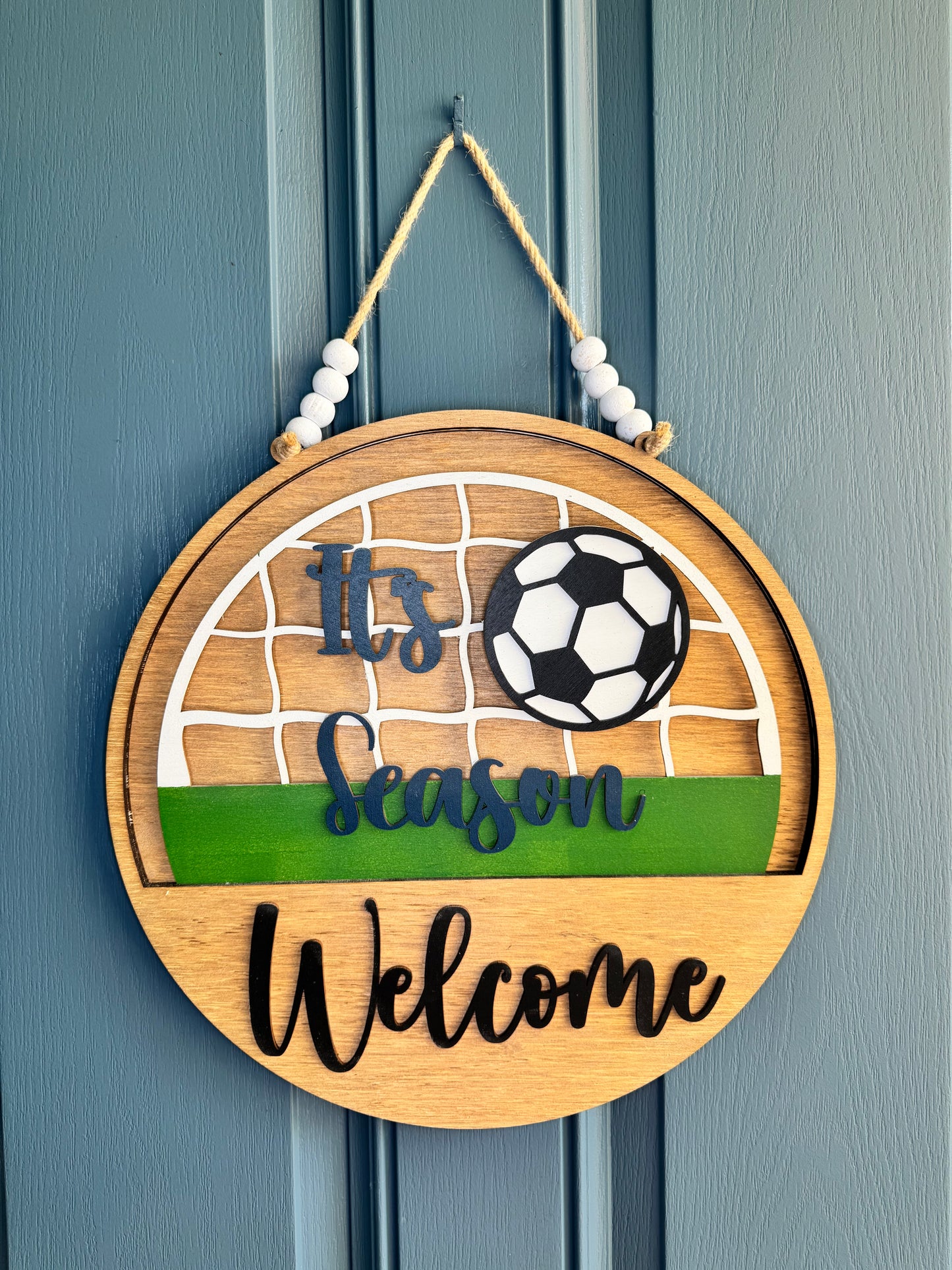 Soccer Season Insert for Welcome Sign