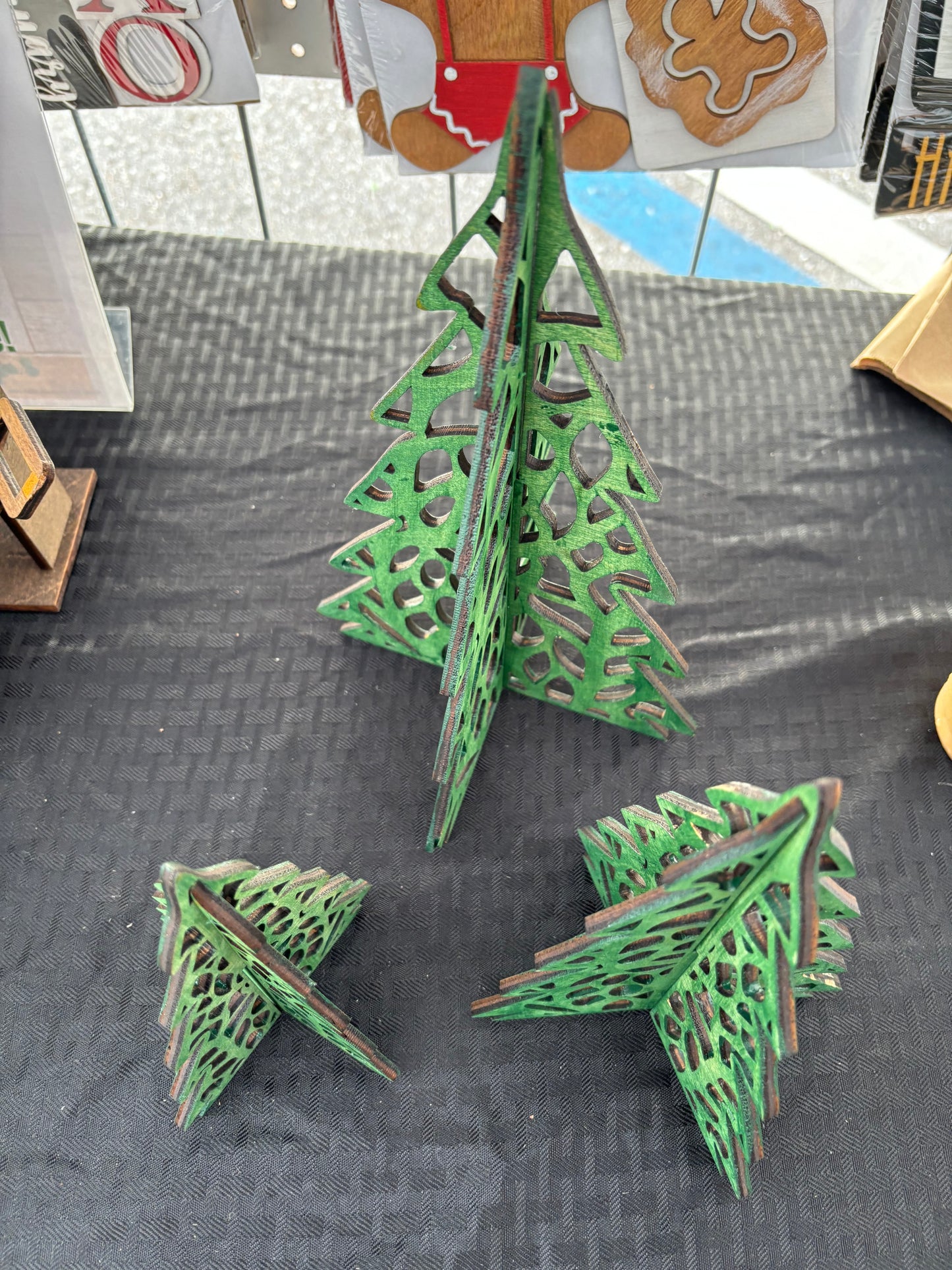 Christmas: Set of Three Christmas Trees