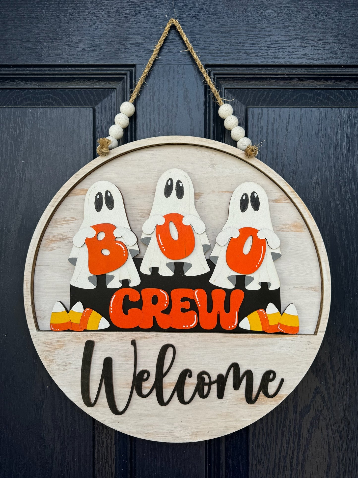 Boo Crew Halloween Insert for Welcome Sign