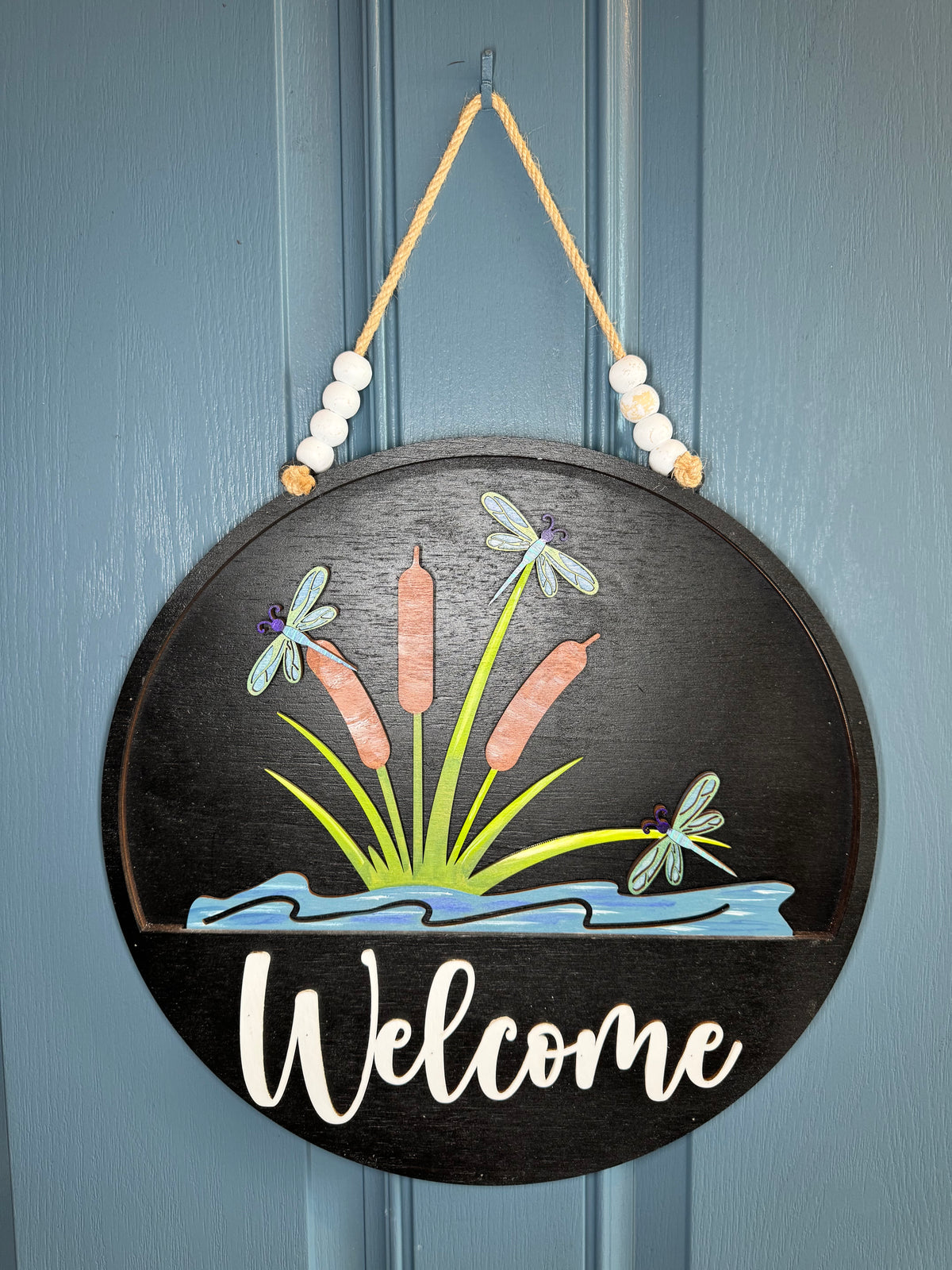 Dragonfly Insert for Welcome Sign