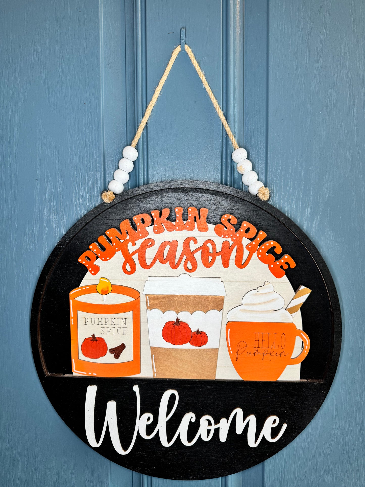 Pumpkin Spice Season Insert for Welcome Sign