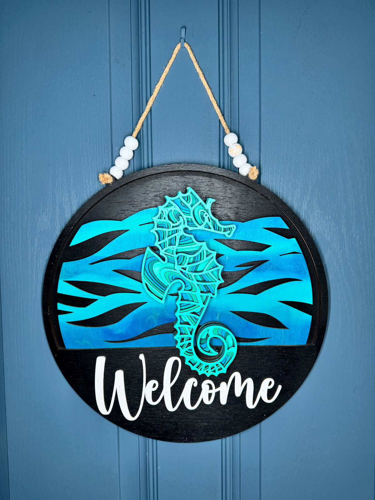 Seahorse Insert for Welcome Sign