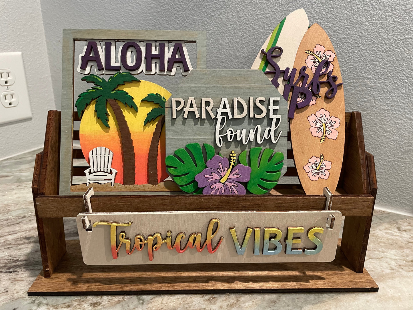 Tropical Vibes Insert for Wagon