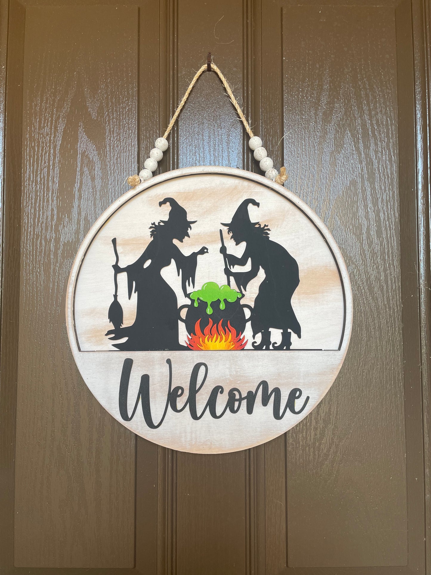 Halloween: Witches Brew Insert for Welcome Sign