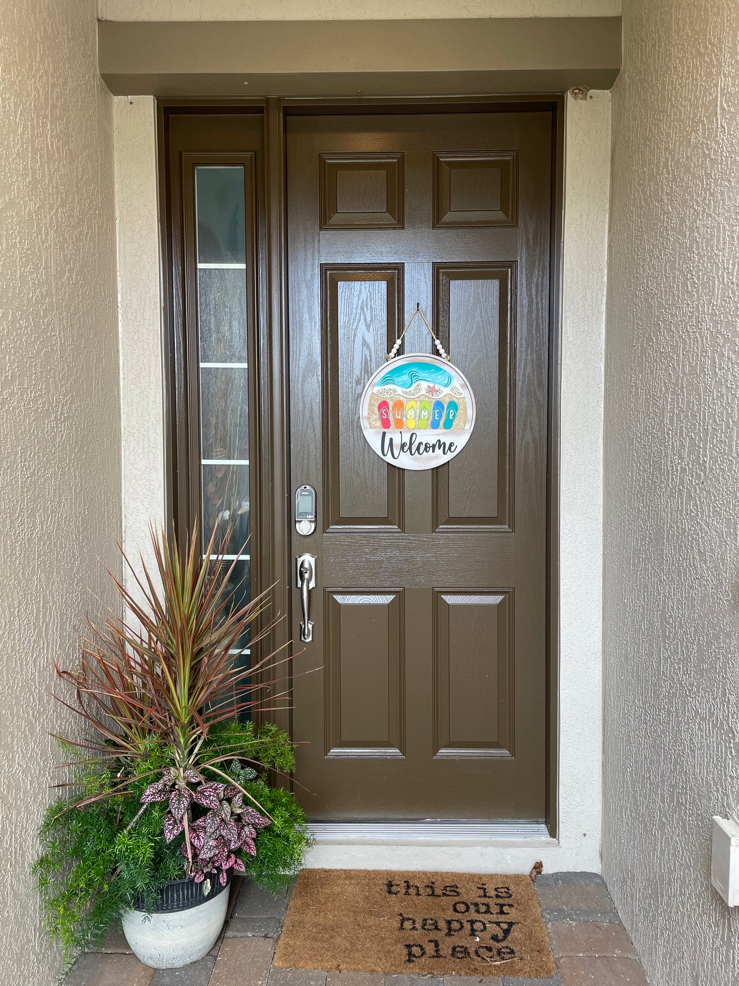 Summer Flip Flops Insert for Welcome Sign