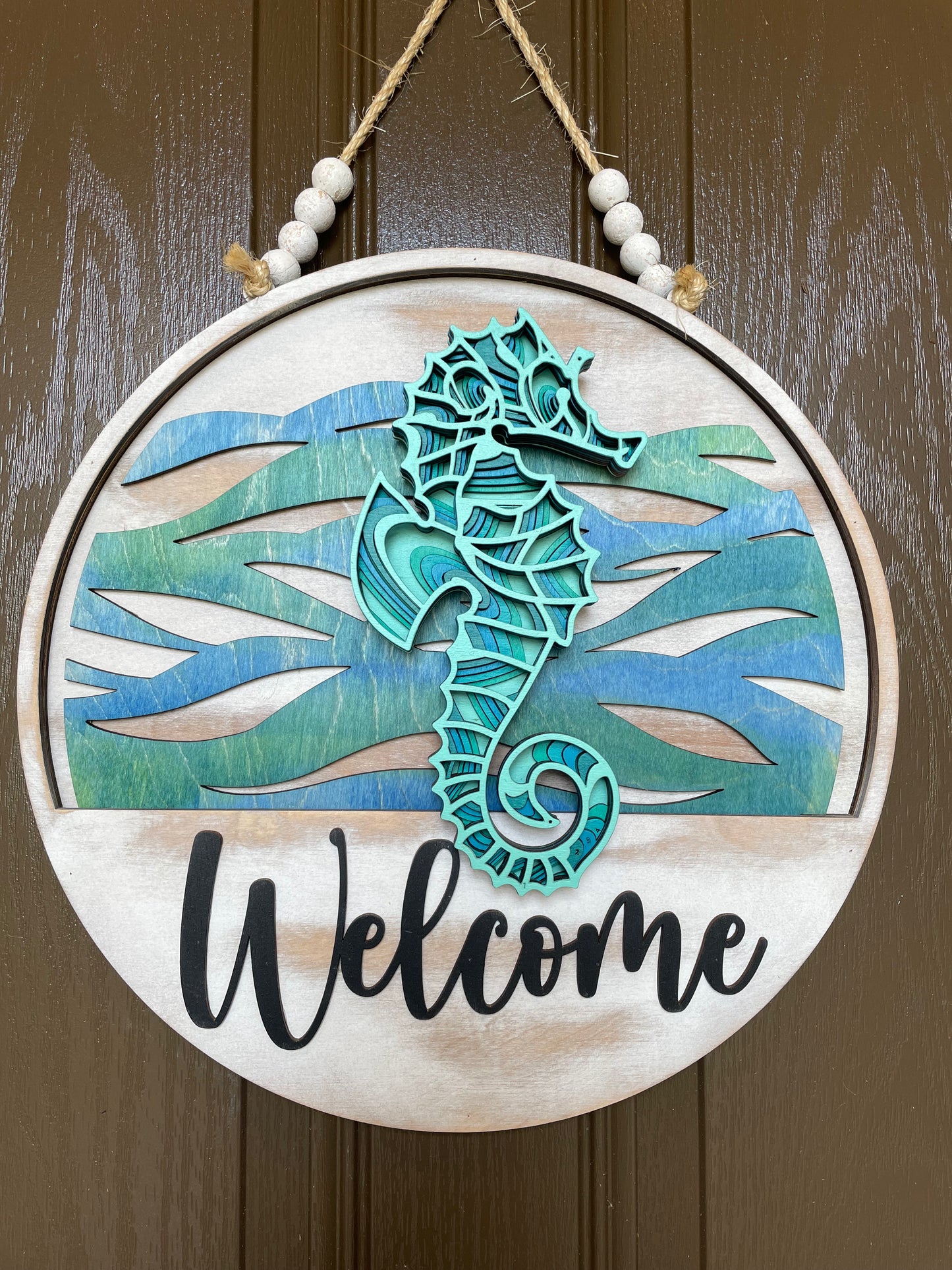 Seahorse Insert for Welcome Sign