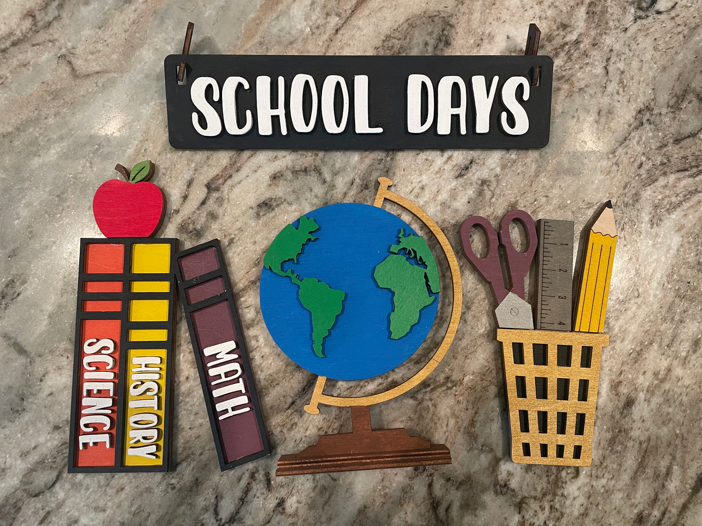 School Days Insert for Wagon