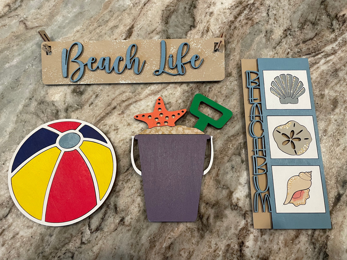 Beach Life Insert for Wagon