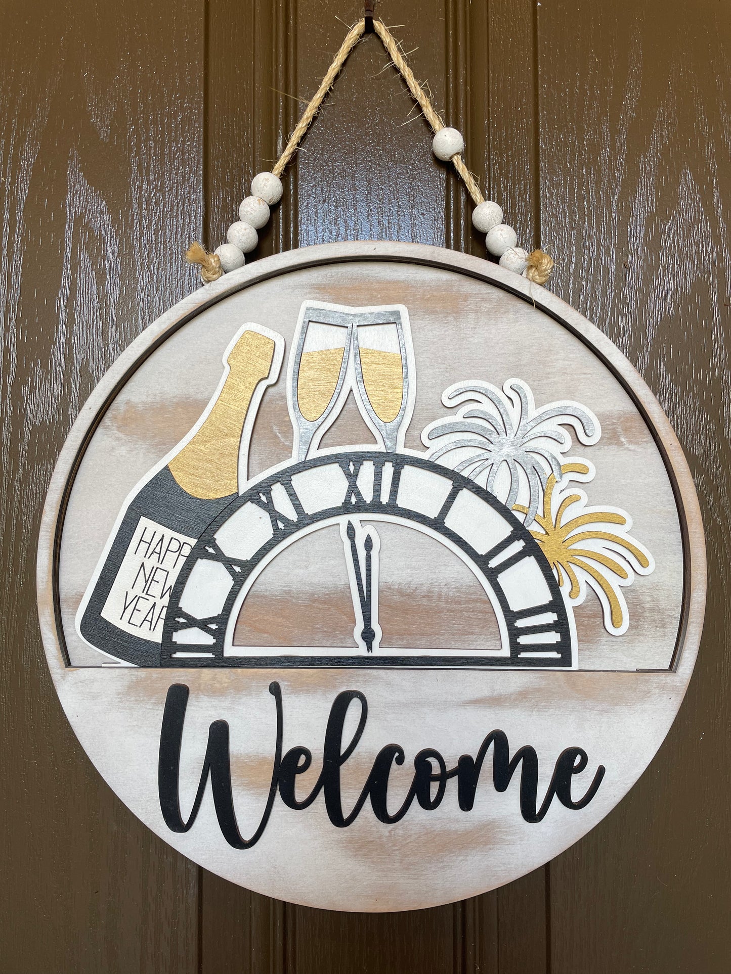 New Year’s Eve Insert for Welcome Sign