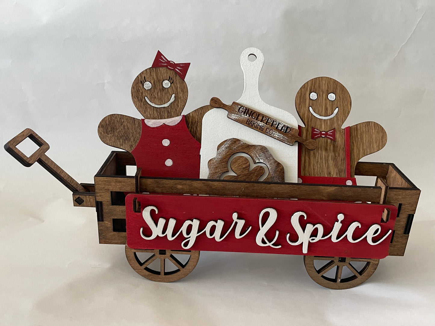Christmas: Gingerbread Insert for Wagon