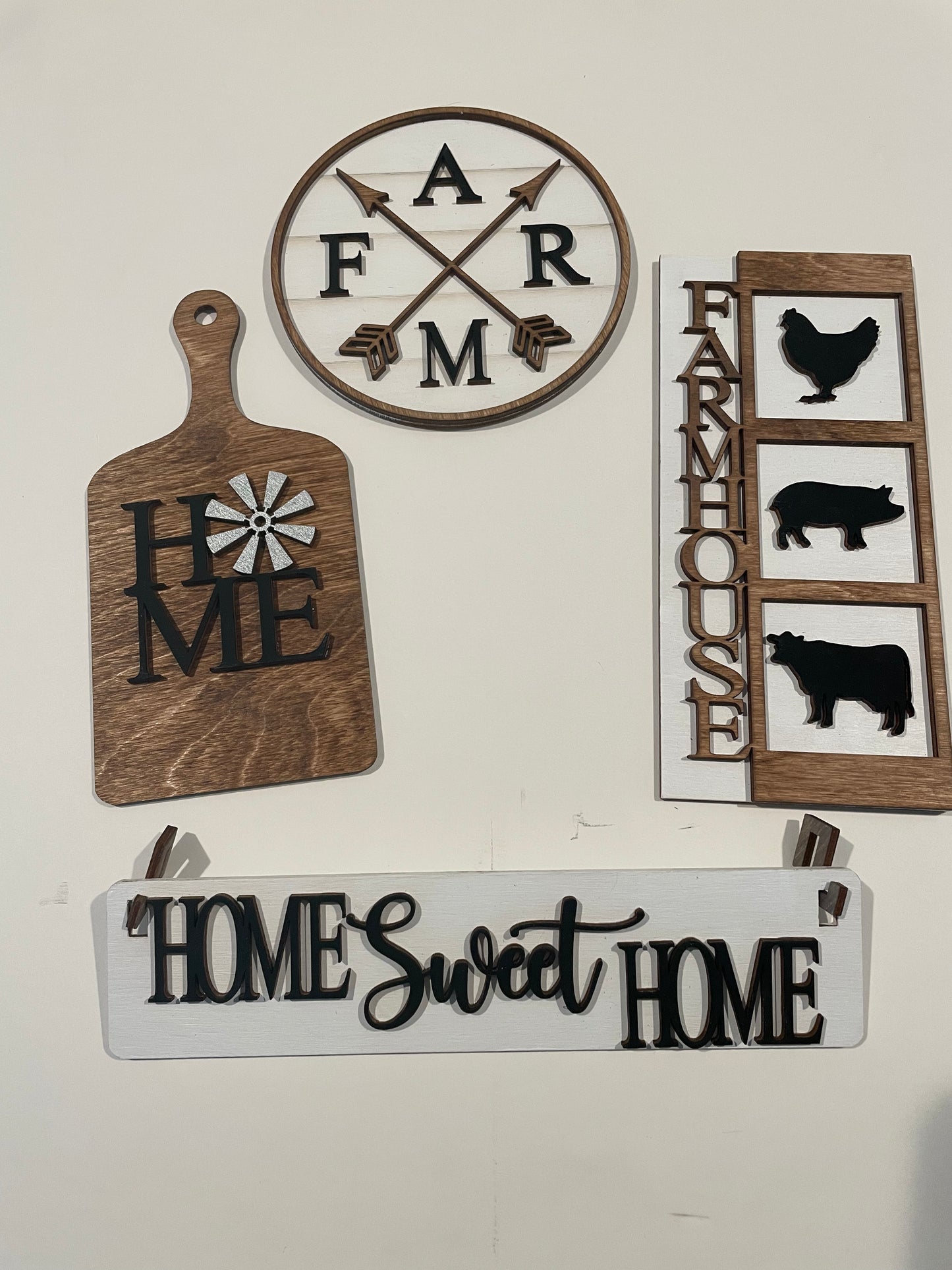 Home Sweet Home Farmhouse Insert for Wagon