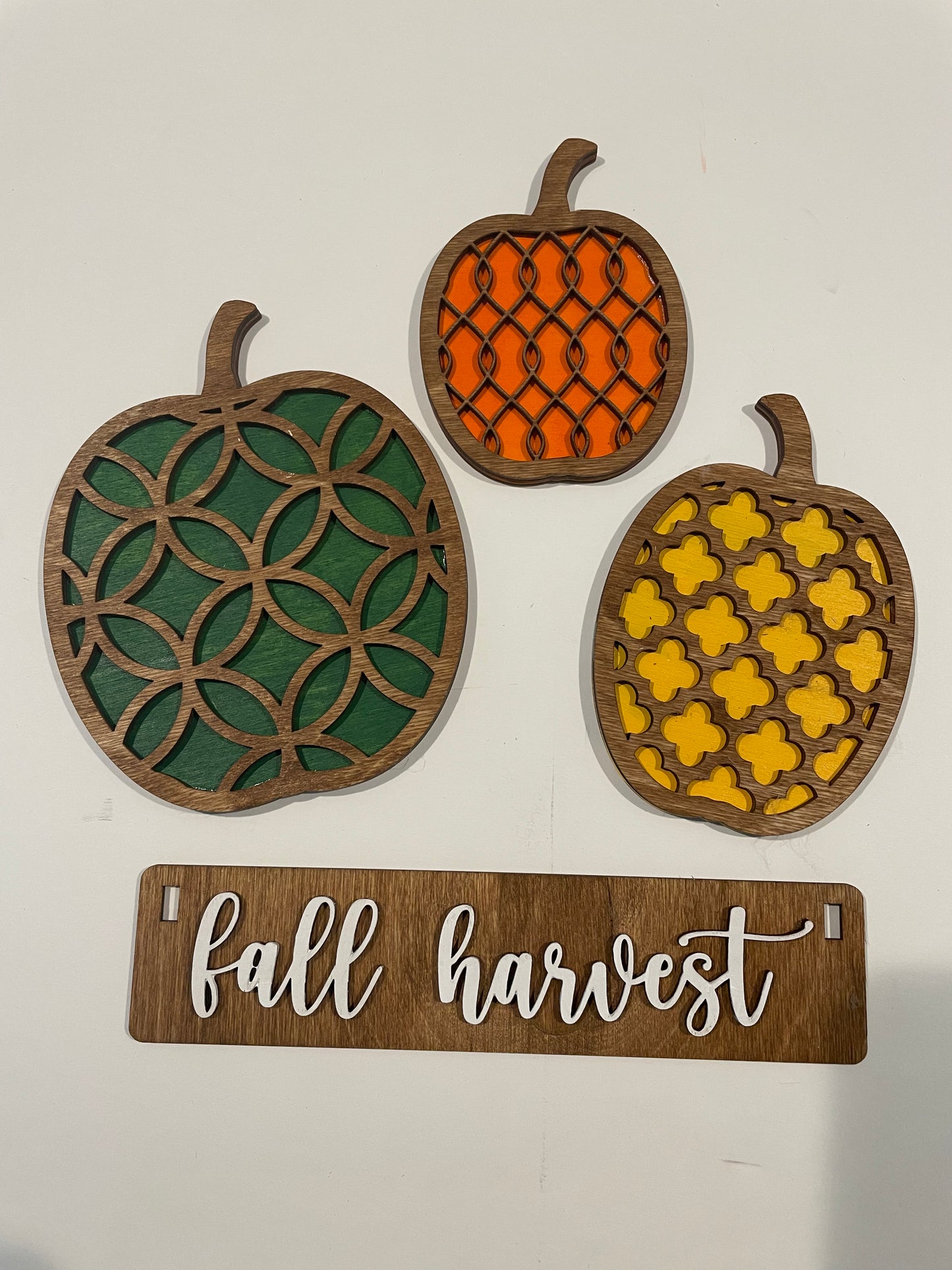 Fall Pumpkin Insert for Wagon