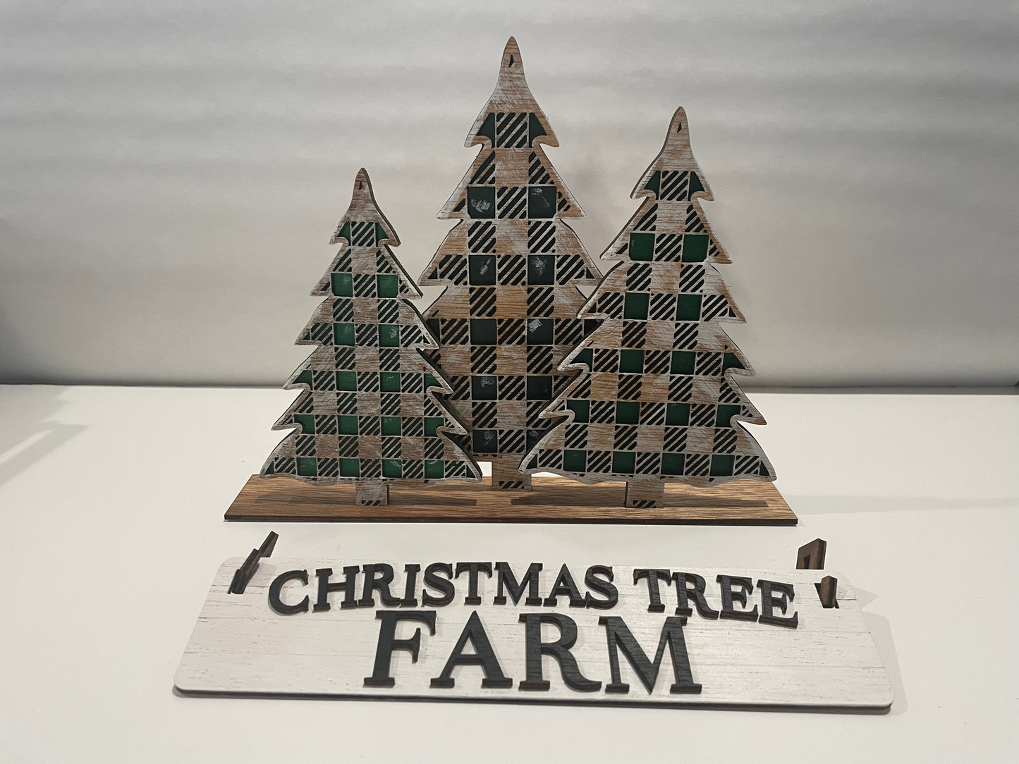 Oh Christmas Tree Farm Insert for Wagon