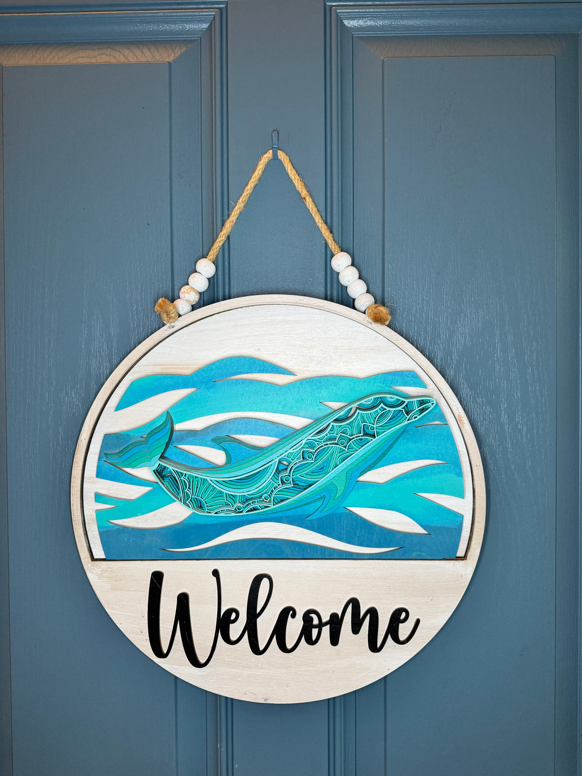 Dolphin Mandela Insert for Welcome Sign
