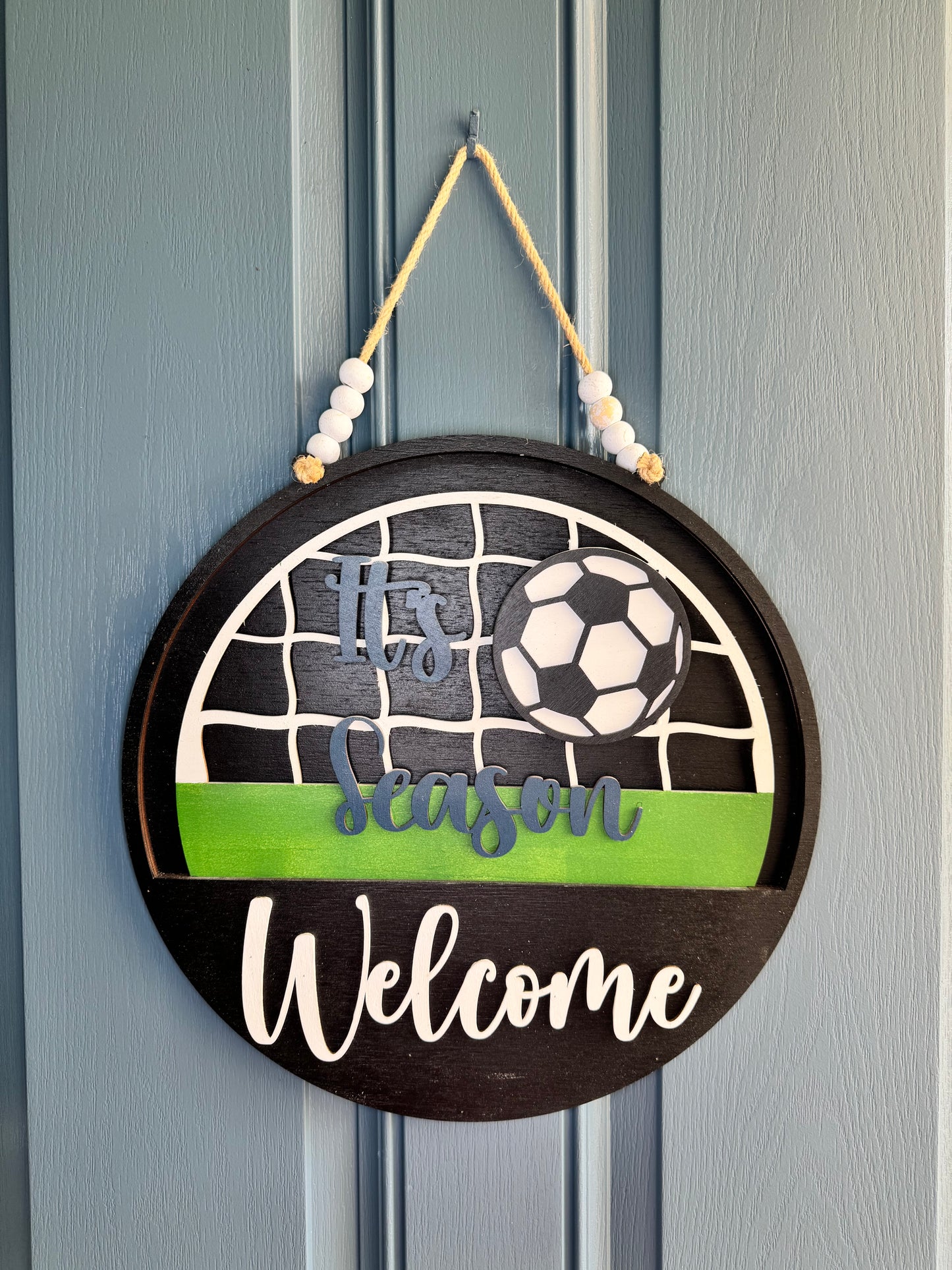 Soccer Season Insert for Welcome Sign