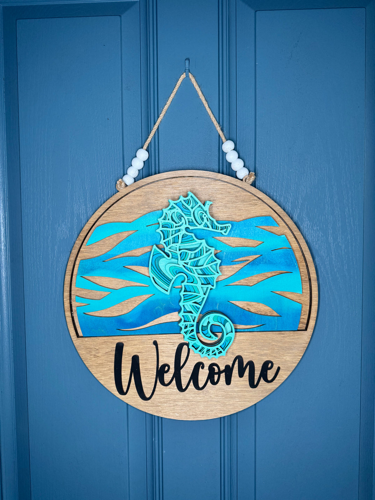 Seahorse Insert for Welcome Sign