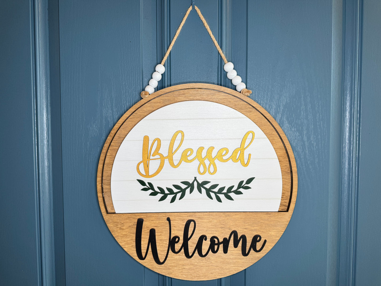 Blessed Insert for Welcome Sign