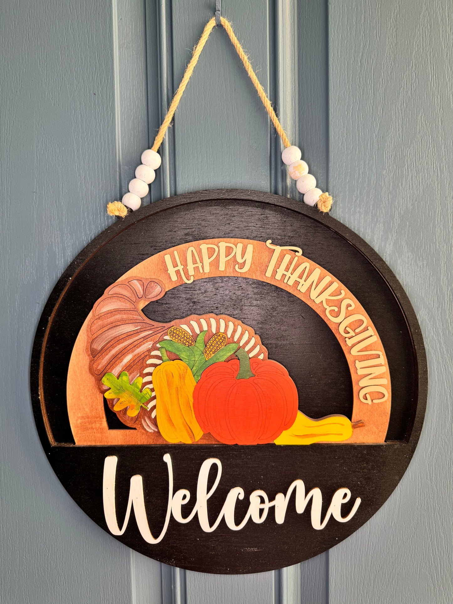 Happy Thanksgiving Insert for Welcome Sign