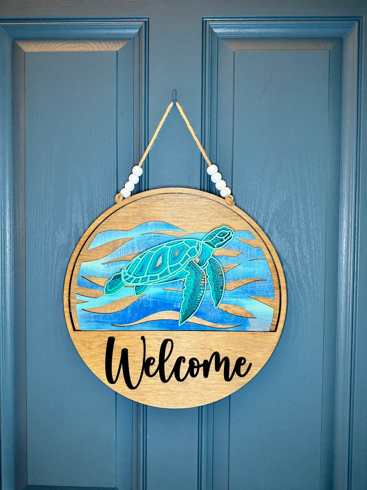 Turtle Insert for Welcome Sign