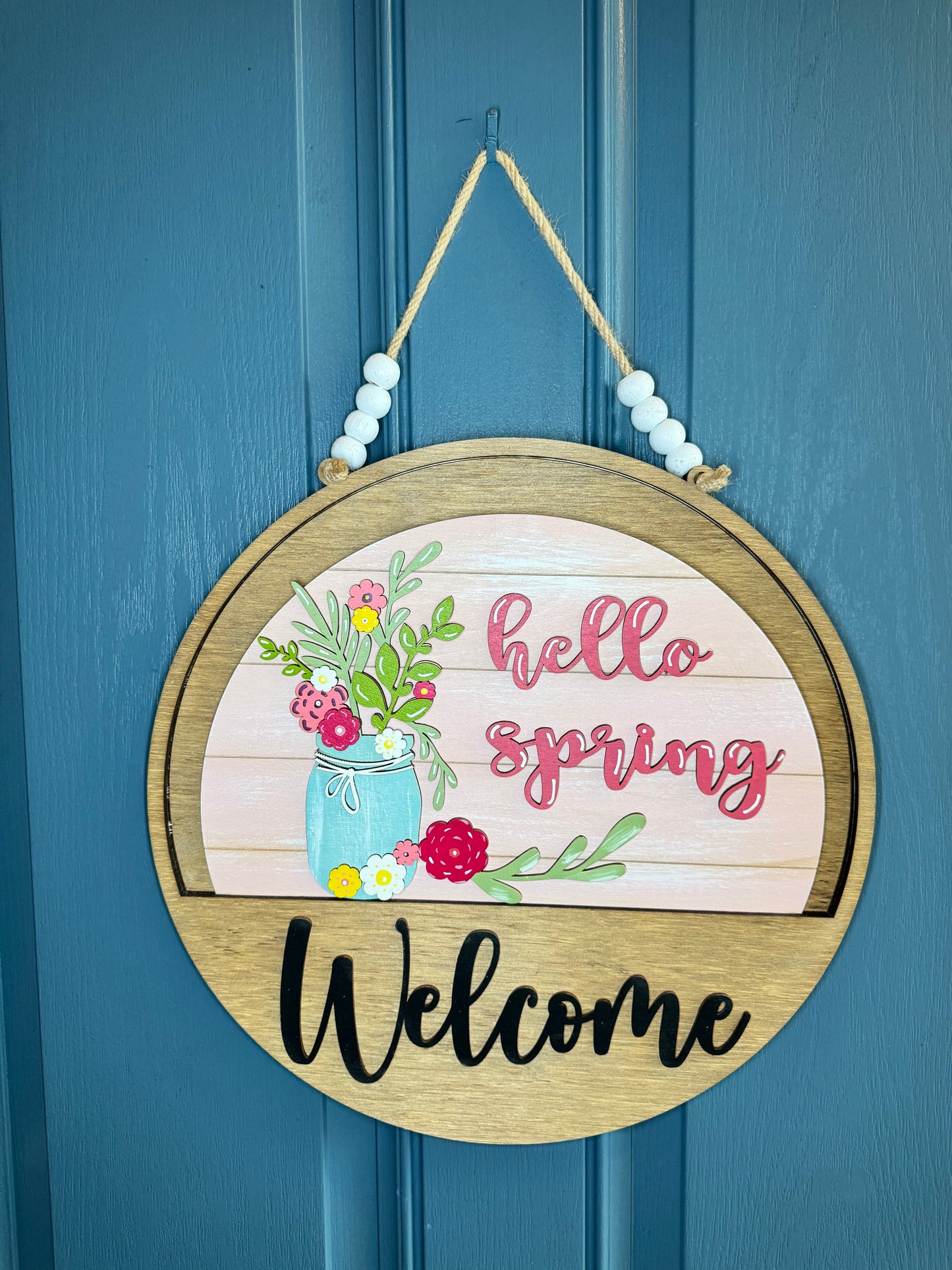 Hello Spring Insert for Welcome Sign