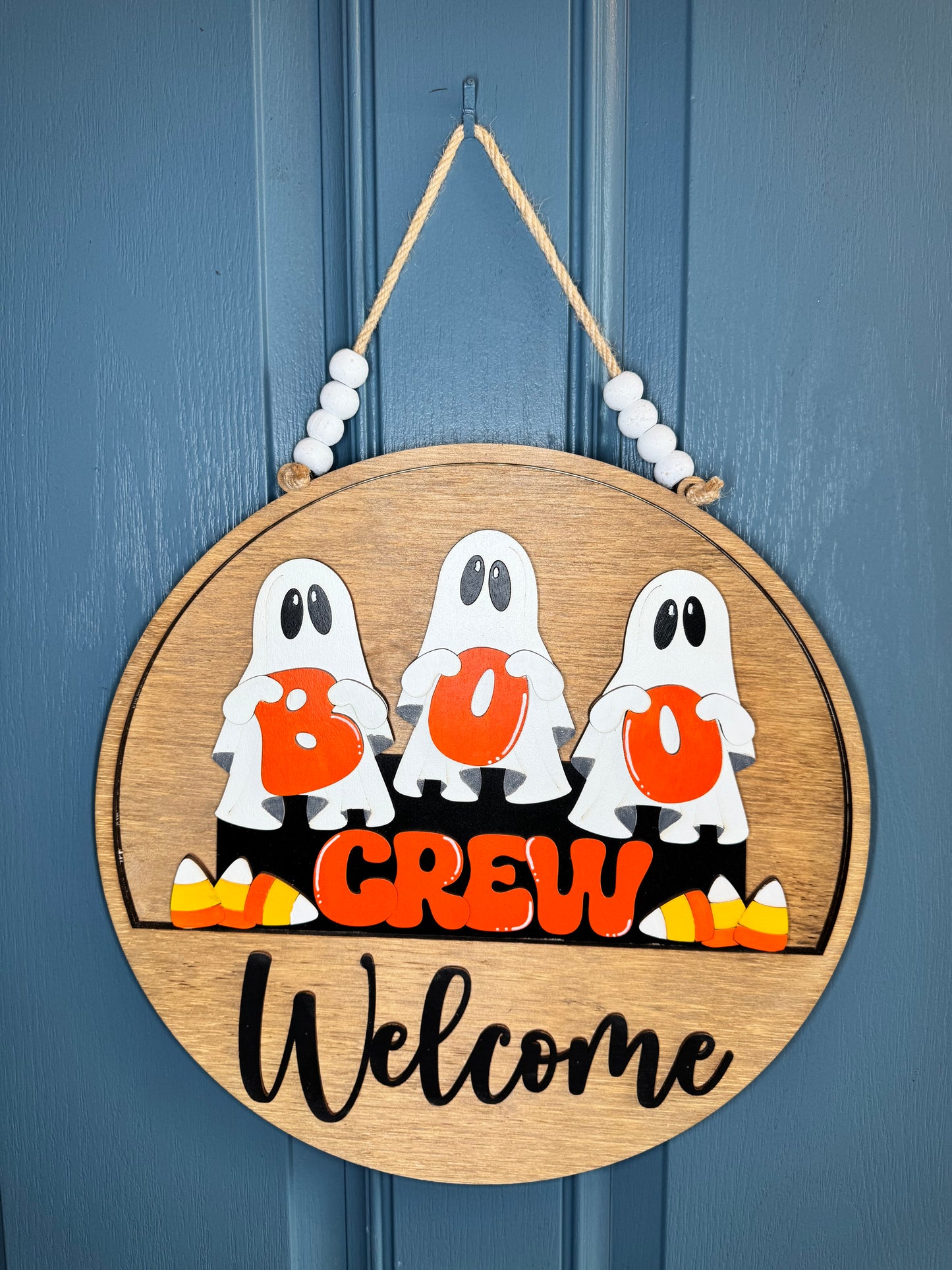 Boo Crew Halloween Insert for Welcome Sign