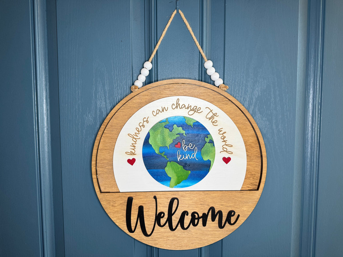 Be Kind Insert for Welcome Sign