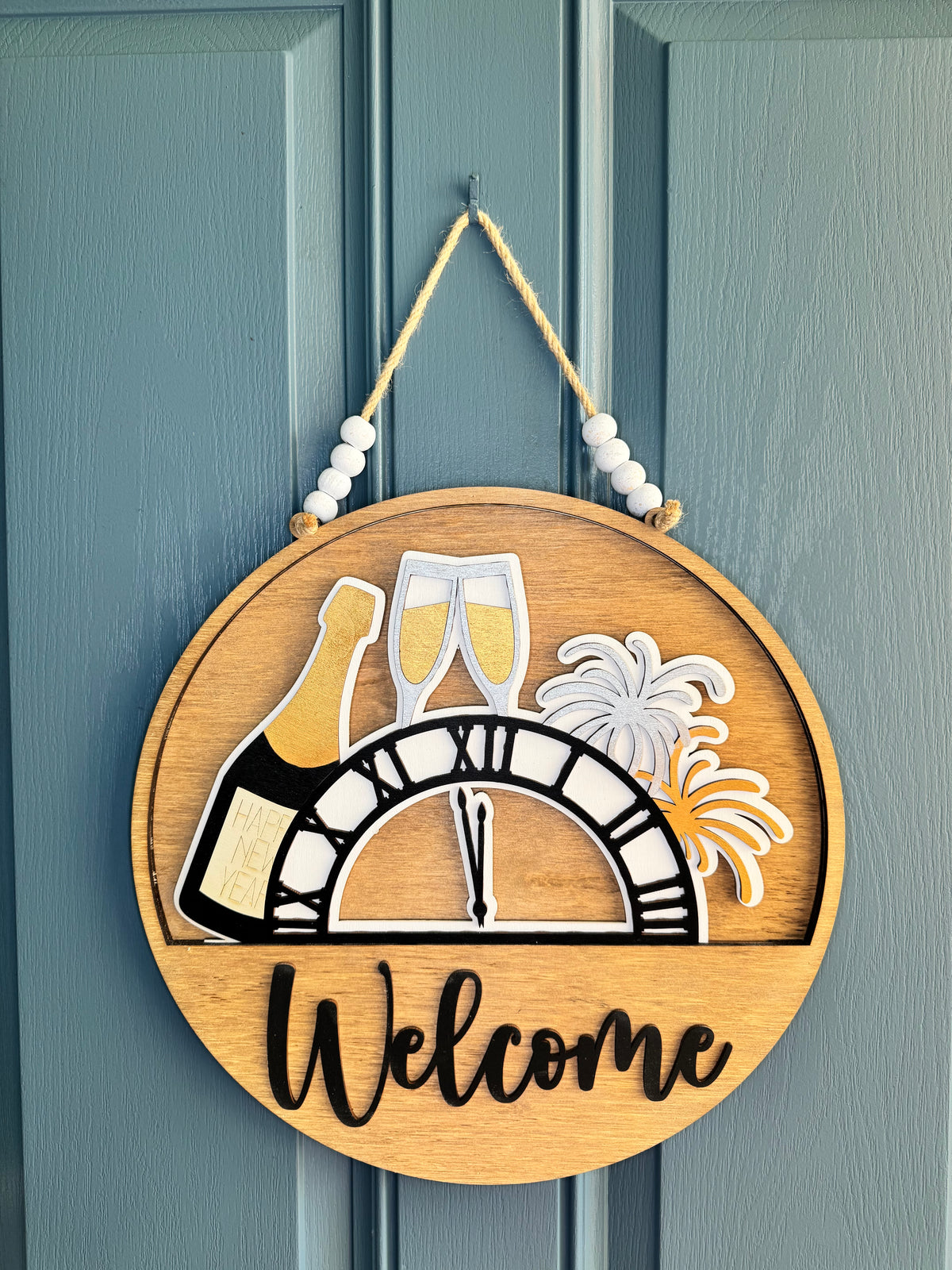 New Year’s Eve Insert for Welcome Sign