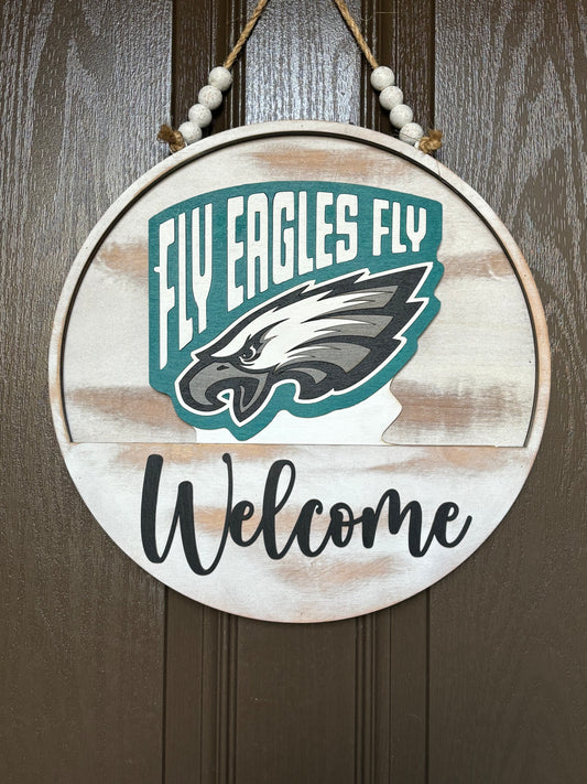 Sports Eagles Insert for Welcome Sign