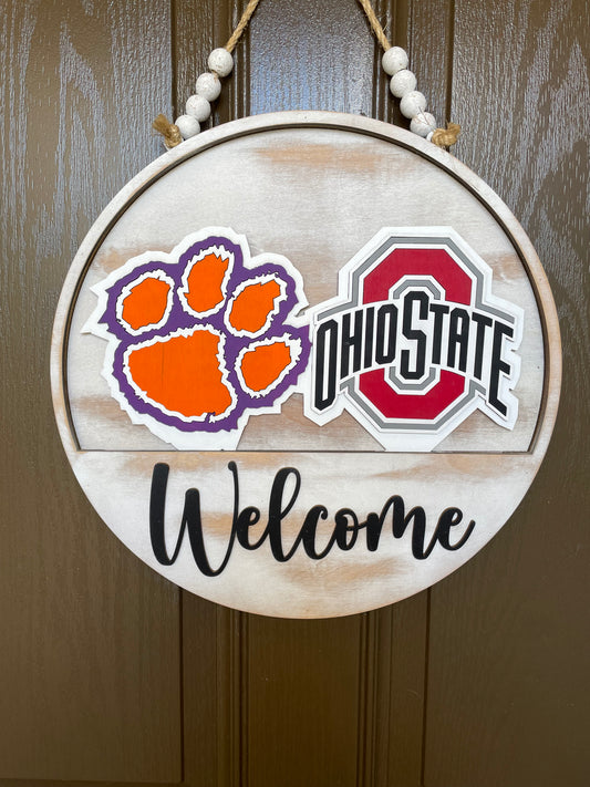 Sports House Divided Insert for Welcome Sign