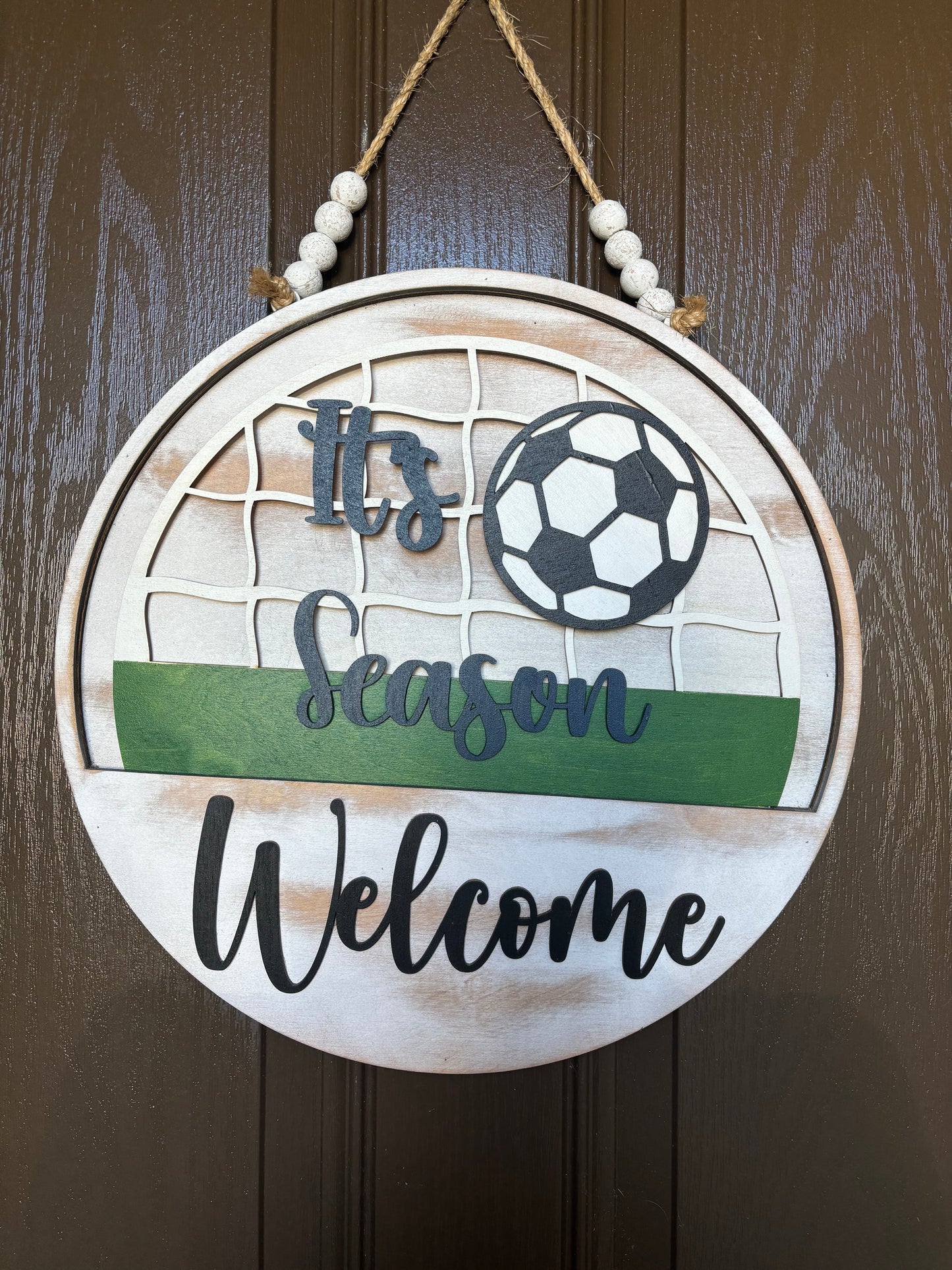 Soccer Season Insert for Welcome Sign