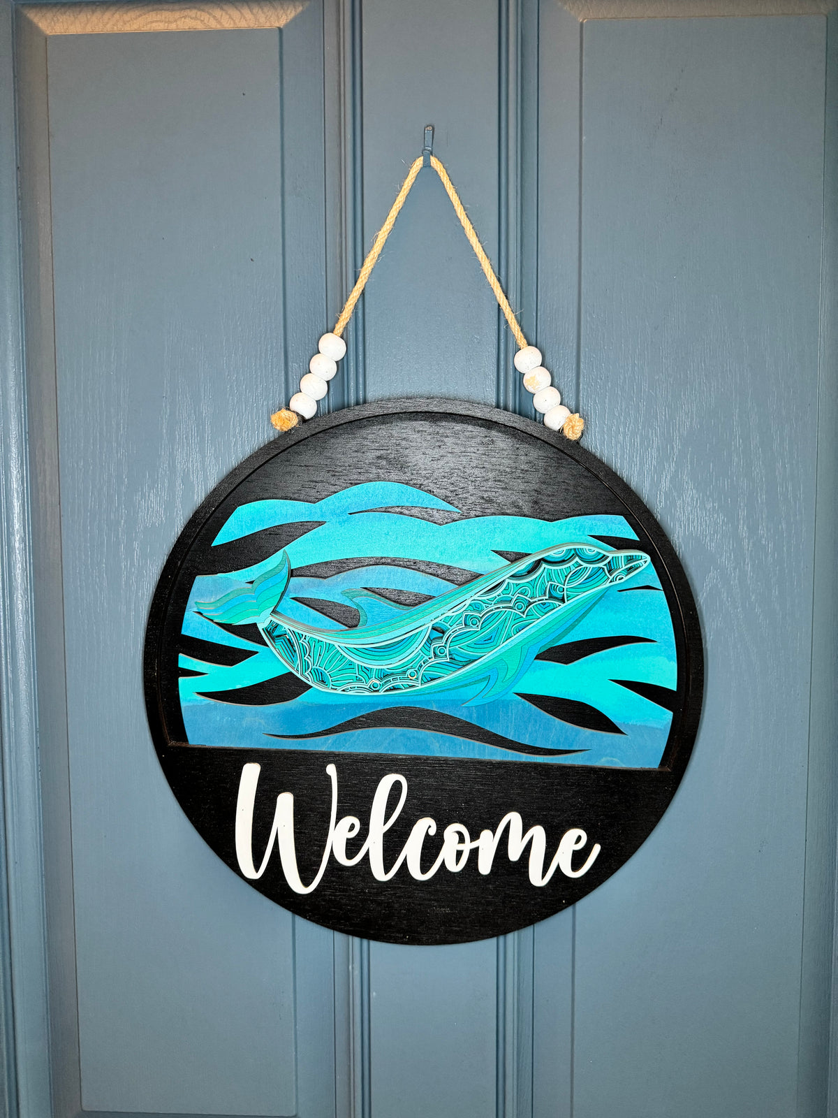 Dolphin Mandela Insert for Welcome Sign