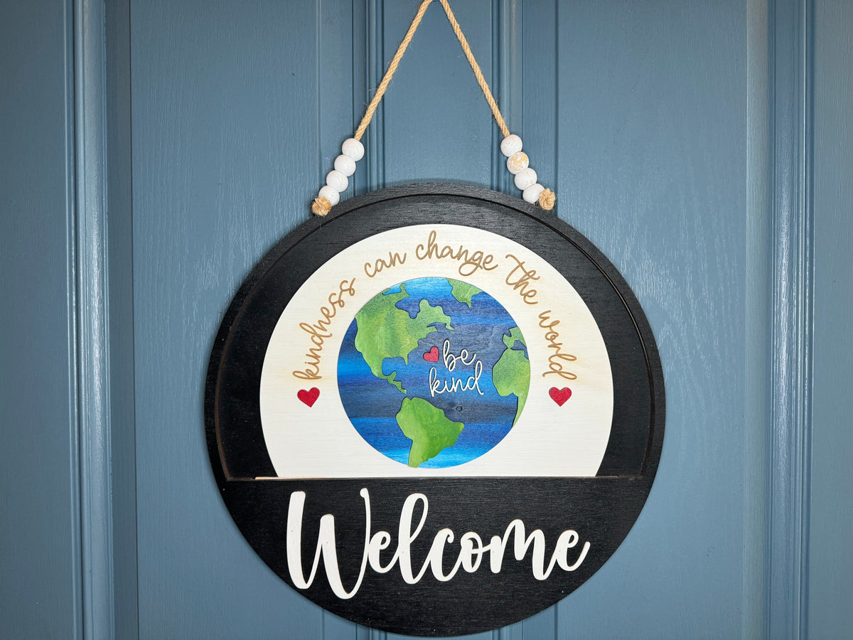 Be Kind Insert for Welcome Sign