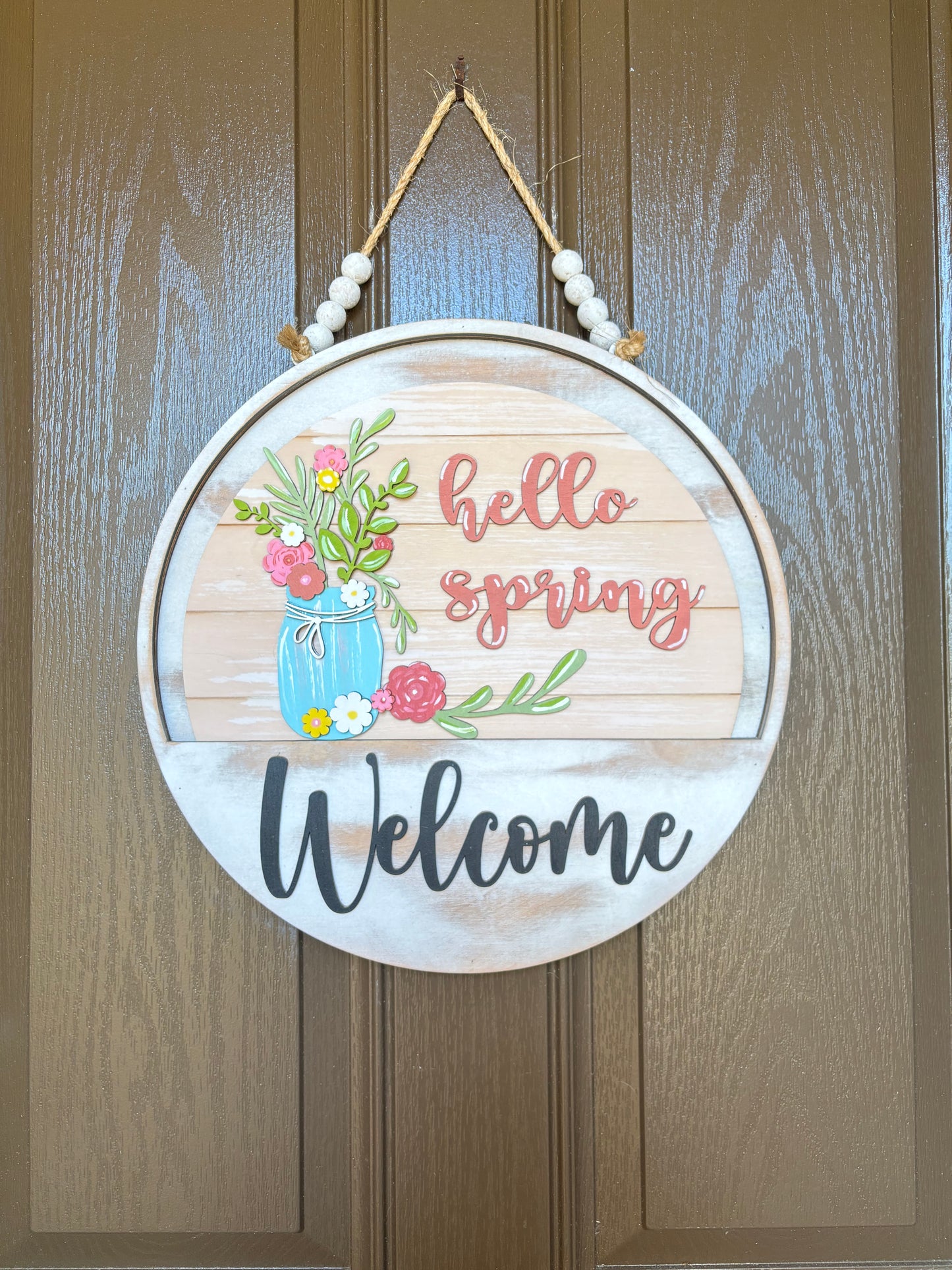 Hello Spring Insert for Welcome Sign