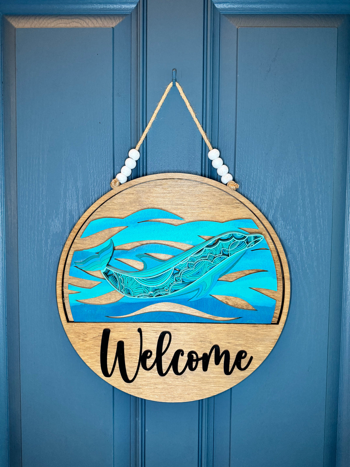 Dolphin Mandela Insert for Welcome Sign