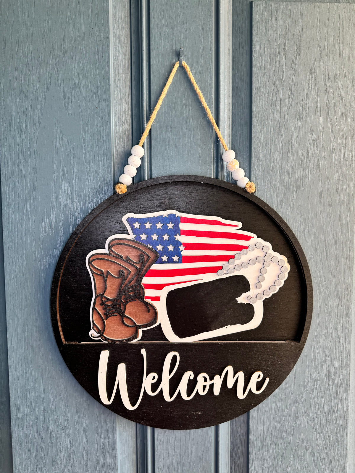 Military Insert for Welcome Sign (Army, Navy, Air Force, Marines, Coast Guard, Space Force)