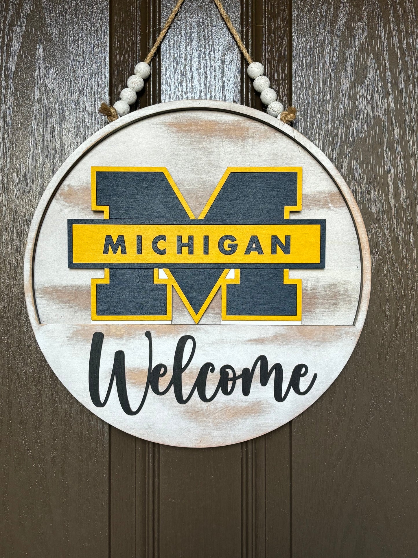 Sports Michigan Insert for Welcome Sign