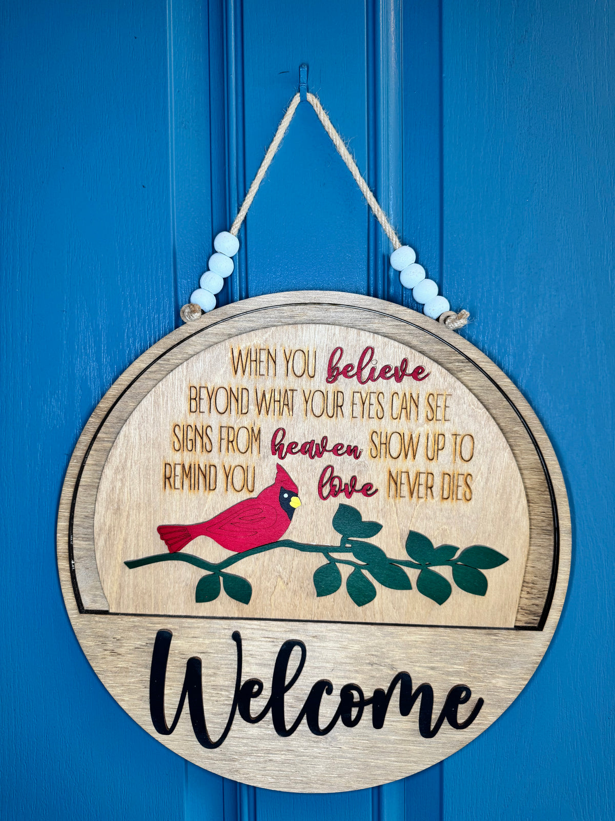 Missed Beyond Measure Remembrance Insert for Welcome Sign