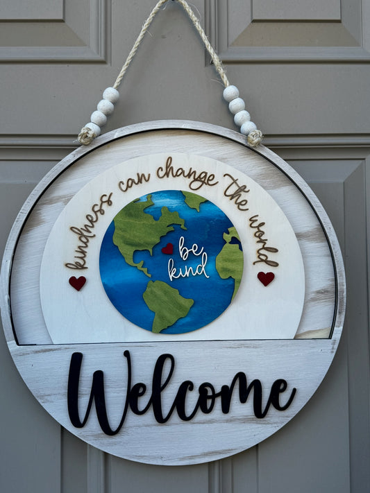 Be Kind Insert for Welcome Sign
