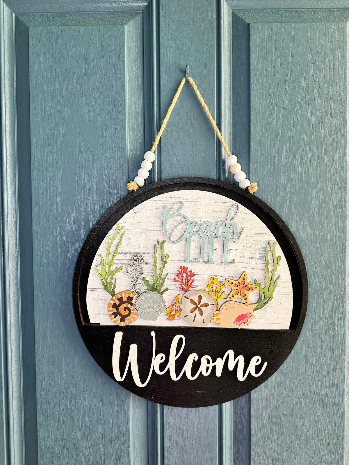 Beach Life Insert for Welcome Sign