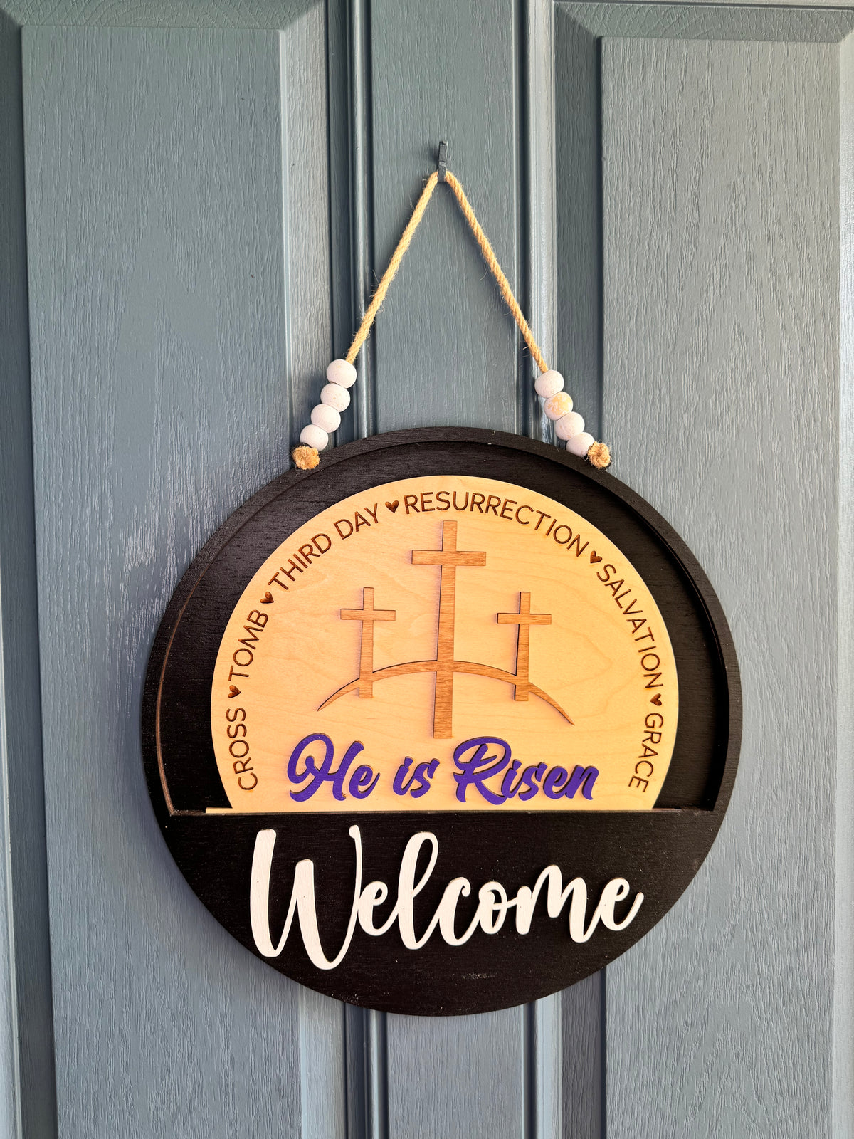 Easter Resurrection Insert for Welcome Sign