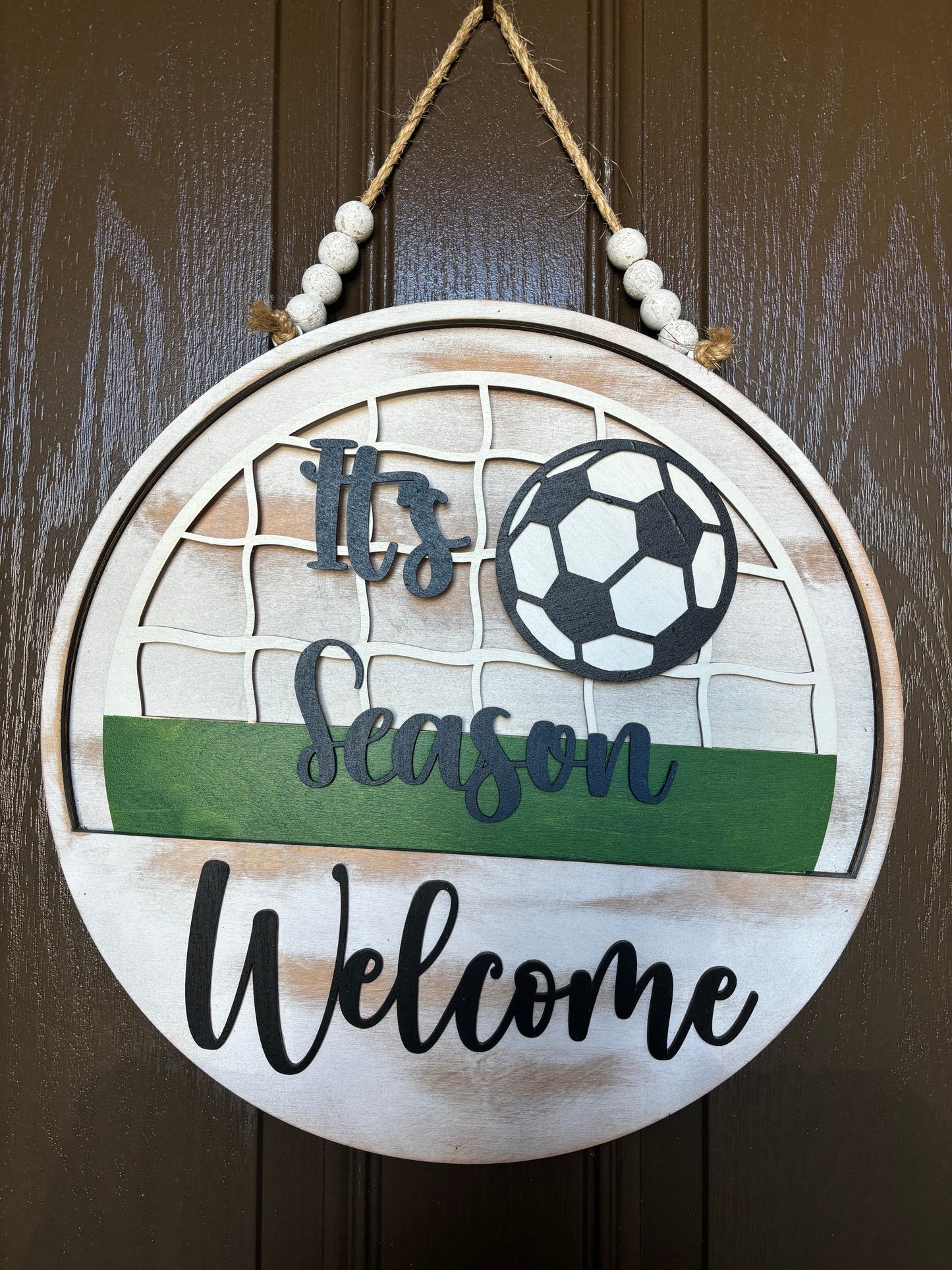 Soccer Season Insert for Welcome Sign