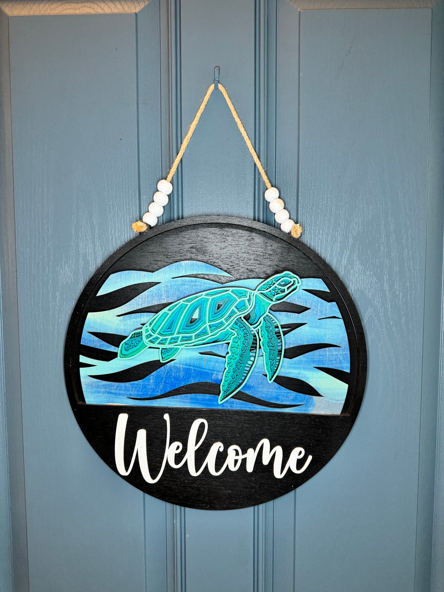 Turtle Insert for Welcome Sign