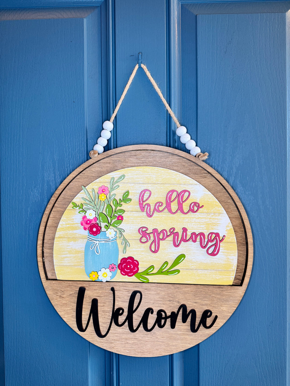 Hello Spring Insert for Welcome Sign