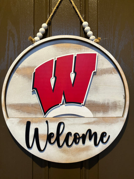 Sports Wisconsin Insert for Welcome Sign