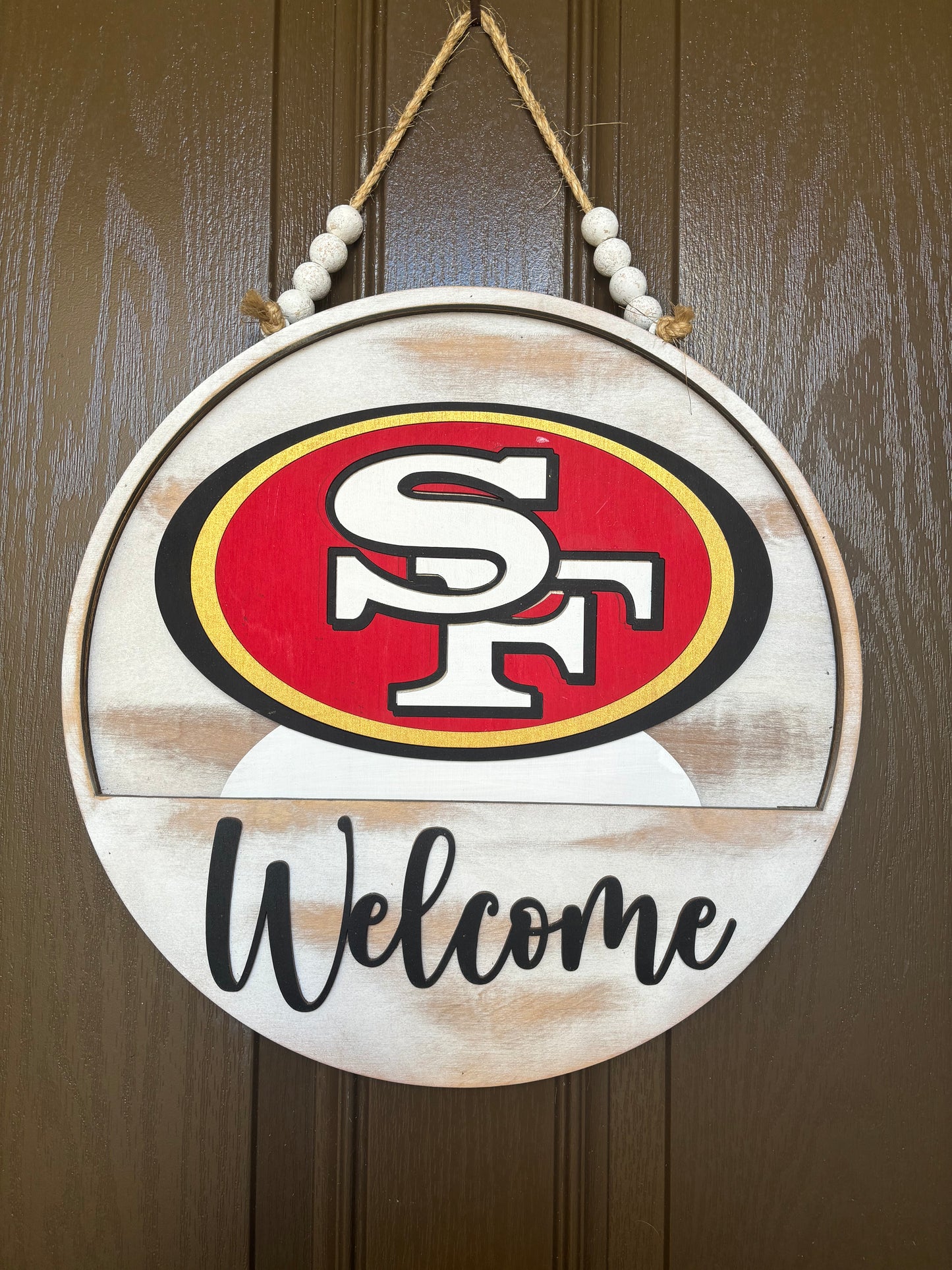 Sports San Francisco Football Insert for Welcome Sign