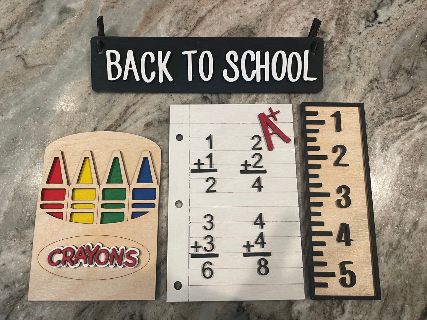 Back to School Insert for Wagon