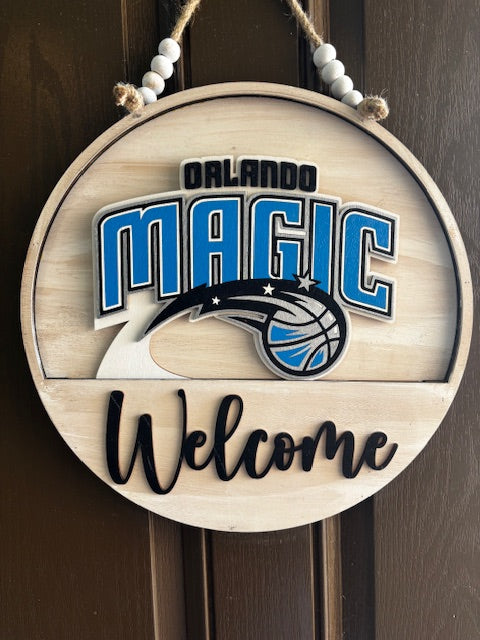 Sports Orlando Magic Insert for Welcome Sign